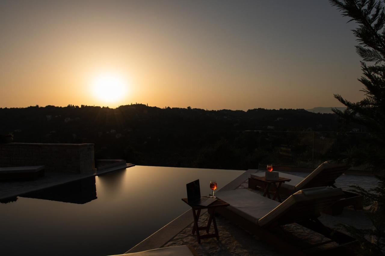 Villa Magnolia Corfu ペラマ エクステリア 写真